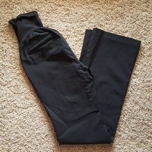 Black maternity dress pants size small